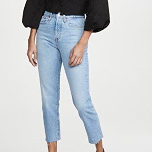 NWT Levi's Wedgie Straight Jeans (Tango Hustle, 28)